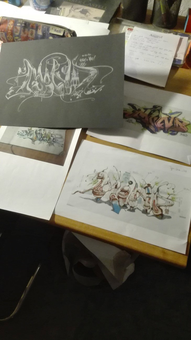 Graffiti Wall - Photo by Mind21