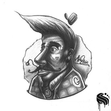 Graffiti Sketch - Photo by Mind21 - mind21, odk, mindstyles (2016)