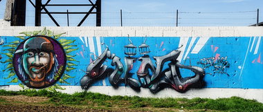 Graffiti Wall - Photo by Mind21 - mind21, cesar106 (2017)