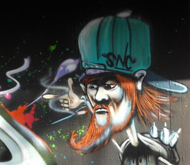 Graffiti Wall in Ingelheim am Rhein - Photo by Mind21 - mind21 (2015)