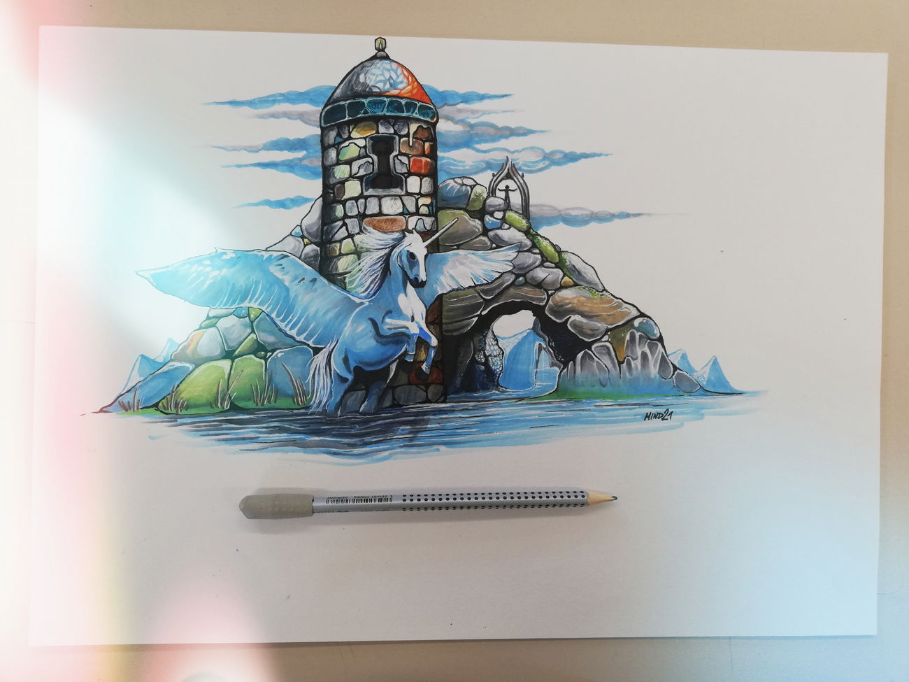 Graffiti Sketch - Photo by Mind21 (2020)