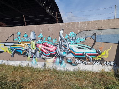 Graffiti Wall - Photo by Mind21 (2021)