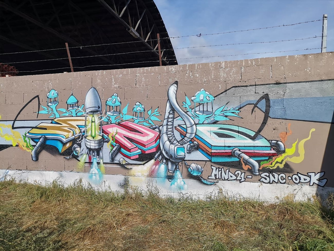 Graffiti Wall - Photo by Mind21 (2021)