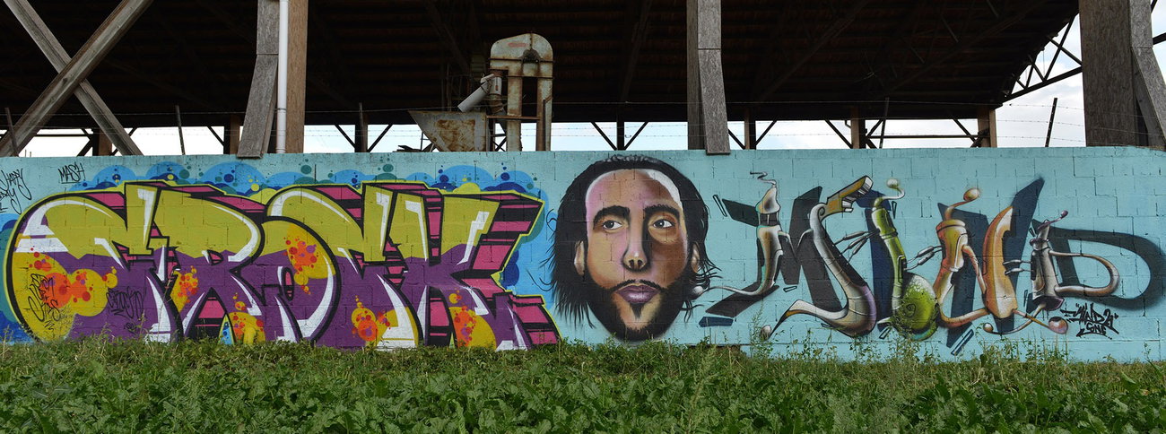 Graffiti Wall - Photo by Mind21 - MIND21, odk, odk (2016)
