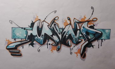 Graffiti Sketch - Photo by Mind21 - mind21, snc, odk (2018)