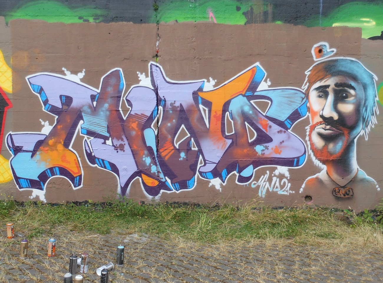 Graffiti Wall - Photo by Mind21 - mind21, mindstyles, mind (2016)