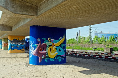 Graffiti Wall in Nieder-Olm - Photo by Mind21 - mind21 (2015)