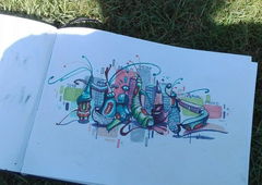 Graffiti Sketch - Photo by Mind21 - min (2018)