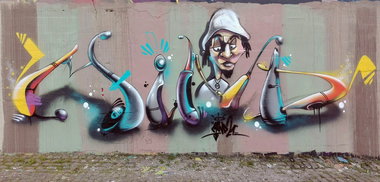 Graffiti Wall - Photo by Mind21 - mind21snc (2017)