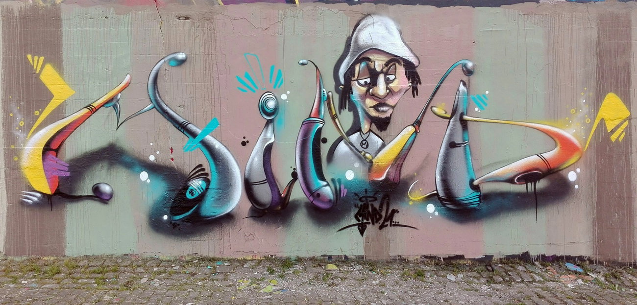 Graffiti Wall - Photo by Mind21 - mind21snc (2017)