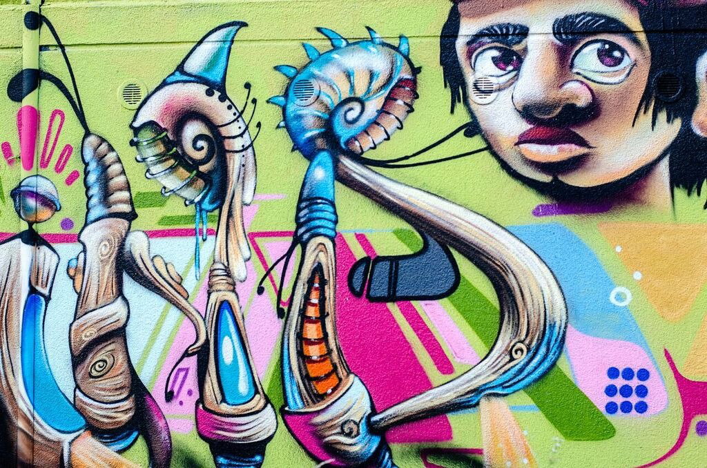 Graffiti Wall - Photo by Mind21 (2018)