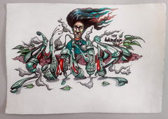 Graffiti Sketch - Photo by Mind21 (2018)