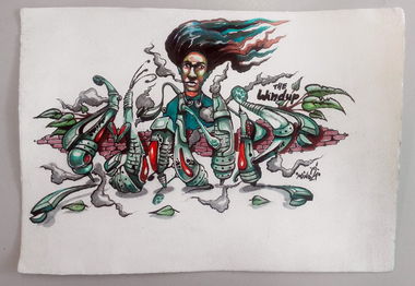 Graffiti Sketch - Photo by Mind21 (2018)