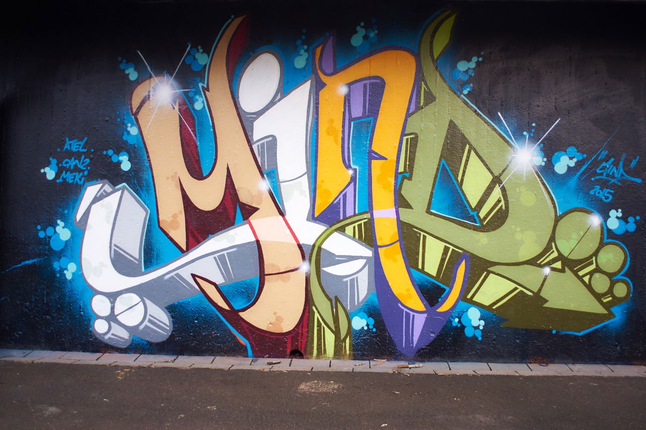 Graffiti Wall - Photo by Mindone - Mindone (2015)
