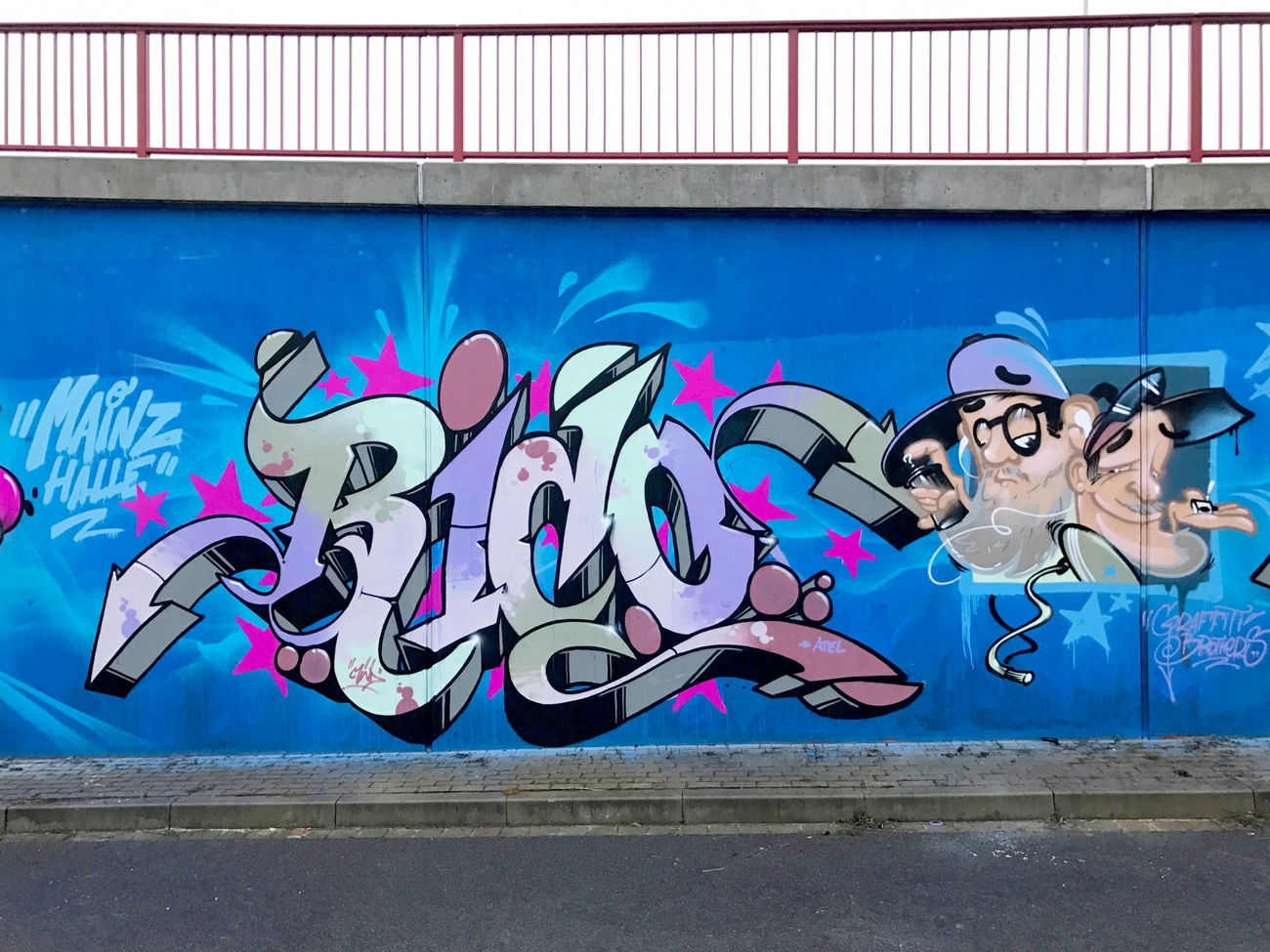 Graffiti Wall in Halle Saale - Photo by Mindone - Rico79, Mindone, Halle (2017)