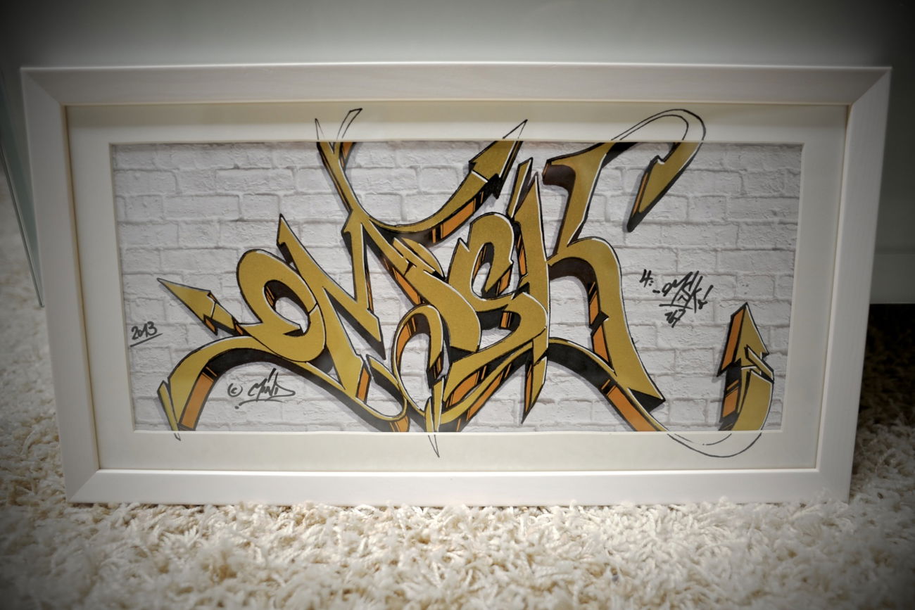 Graffiti Artwork - Photo by Mindone - Omsk167, Mindone (2013)