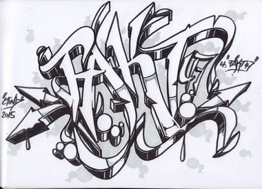 Graffiti Sketch - Photo by Mindone - Fakt, 47, Mind