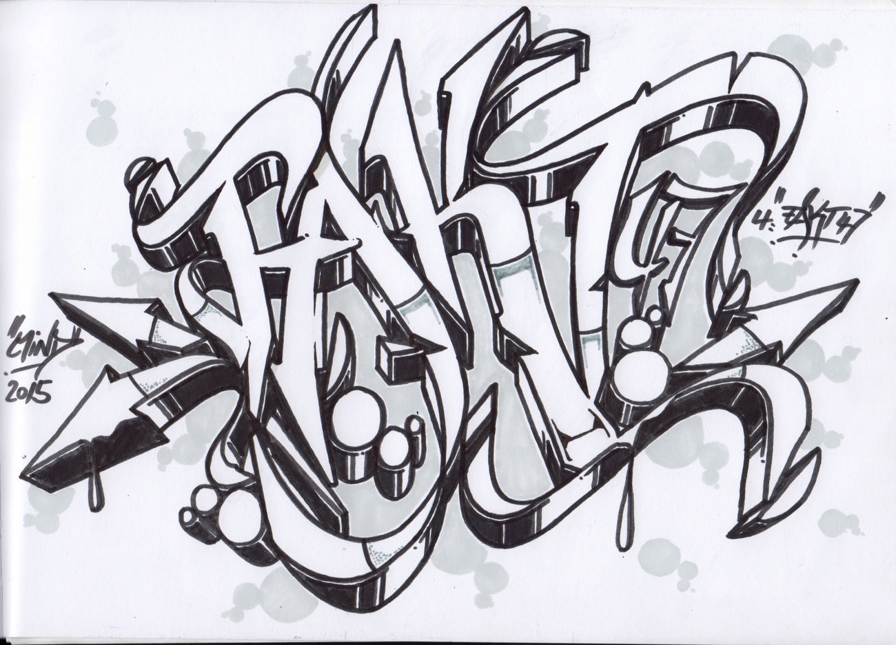 Graffiti Sketch - Photo by Mindone - Fakt, 47, Mind