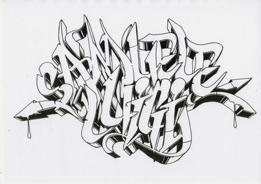 Graffiti Sketch - Photo by Mindone - Mind, one, Samuele (2013)