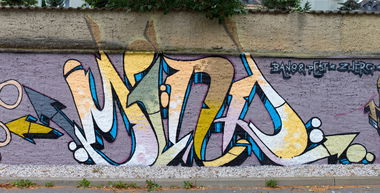 Graffiti Wall in Meerane - Photo by Mindone - Mind, one, Meerane (2016)