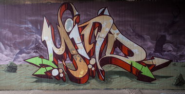 Graffiti Wall in Wiesbaden - Photo by Mindone - Mindone, Mind (2015)
