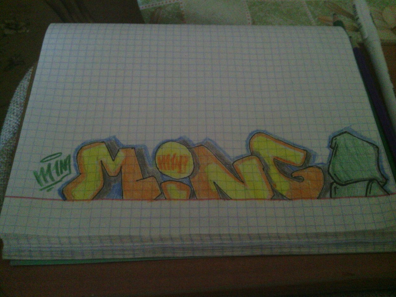 Graffiti Sketch - Photo by Ming31 (2016)