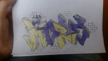 Graffiti Sketch - Photo by Ming31 (2016)