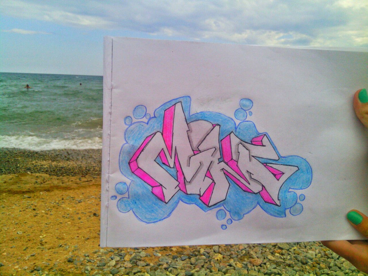 Graffiti Sketch - Photo by Ming31 (2016)
