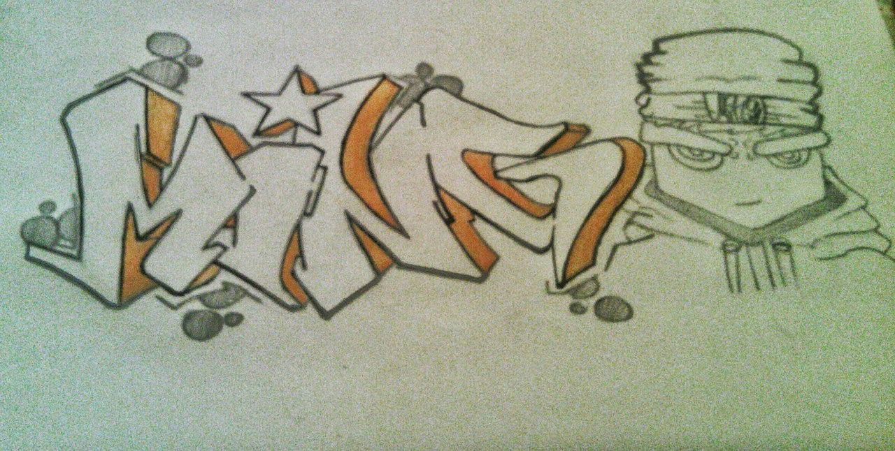 Graffiti Sketch - Photo by Ming31 (2016)