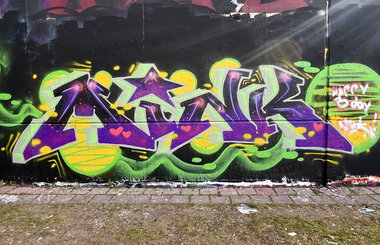 Graffiti Wall in Hamburg - Photo by MinkOne (2026)