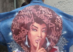 Graffiti Artwork - Photo by Minu - jaquetasgrafitadas (2018)