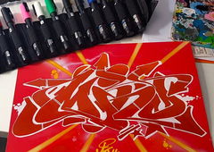 Graffiti Sketch - Photo by Minu (2020)