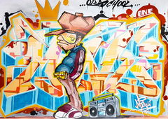 Graffiti Sketch - Photo by Minu (2020)