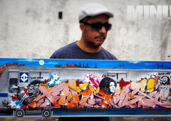 Graffiti Train - Photo by Minu - fabianominu, arteurbana, fantasticforce (2020)