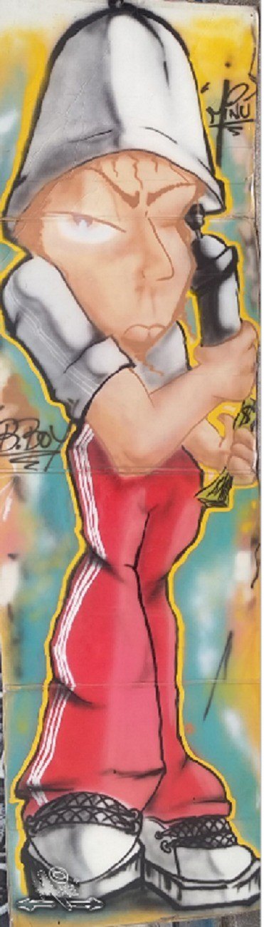 Graffiti Wall - Photo by Minu