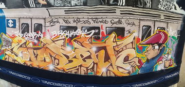 Graffiti Wall - Photo by Minu