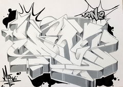 Graffiti Sketch - Photo by Minu (2020)