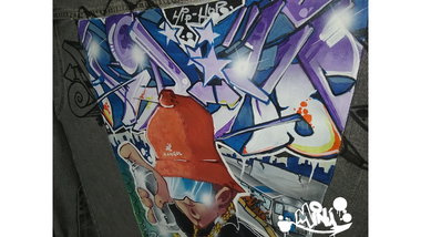 Graffiti Wall - Photo by Minu