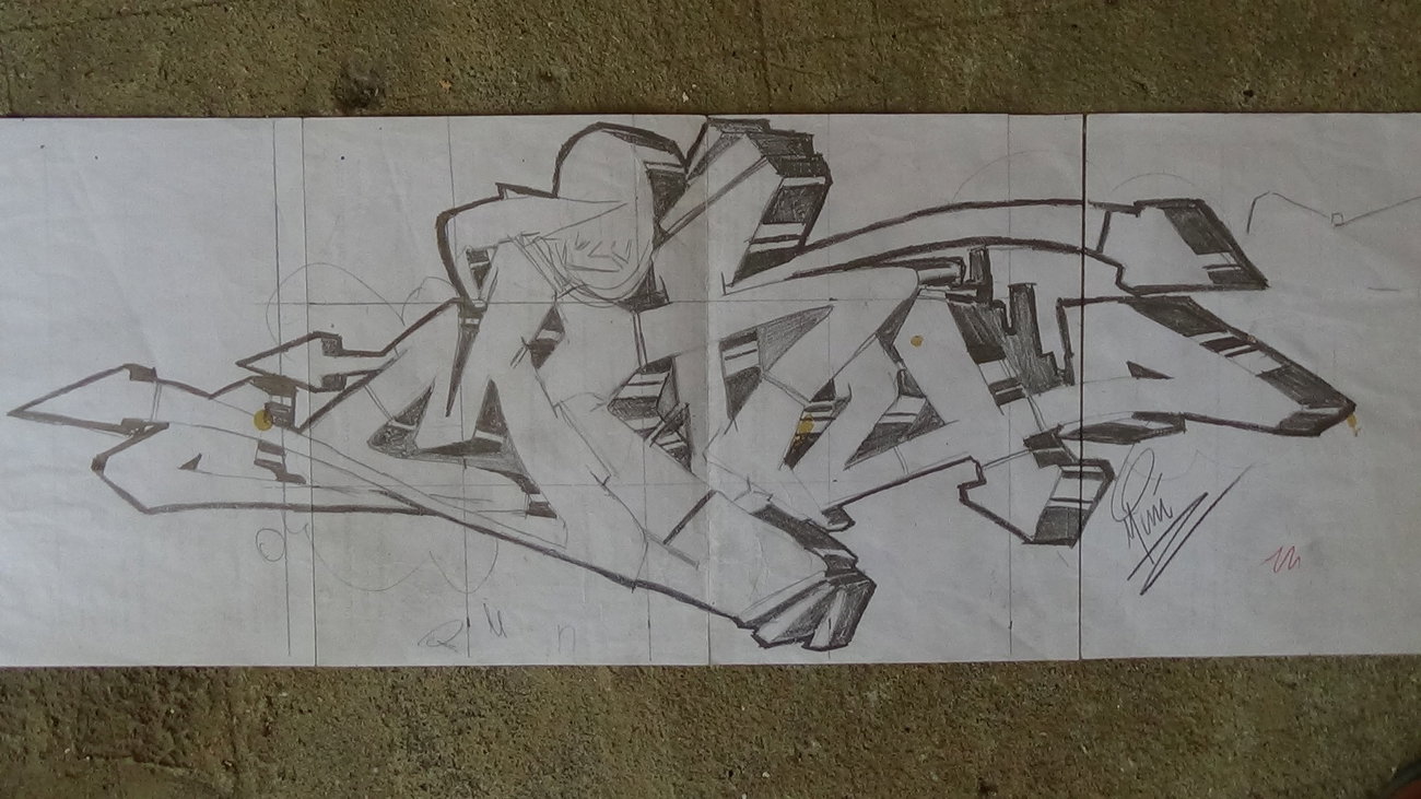 Graffiti Wall - Photo by Minu