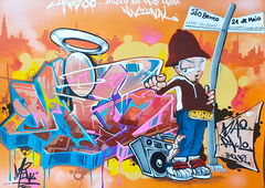 Graffiti Sketch - Photo by Minu (2020)