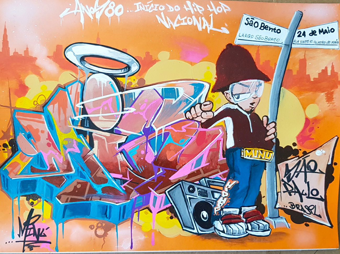 Graffiti Sketch - Photo by Minu (2020)