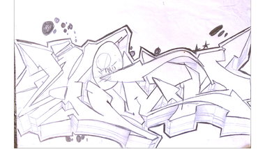 Graffiti Wall - Photo by Minu