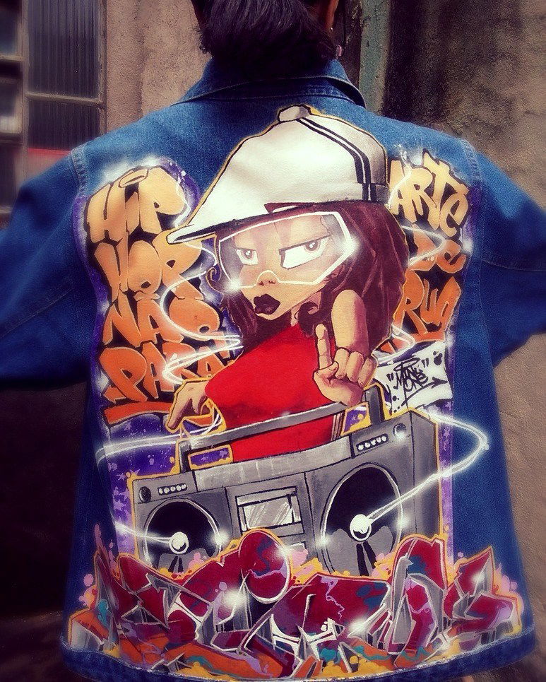 Graffiti Artwork - Photo by Minu - jaquetasgrafitadas (2018)