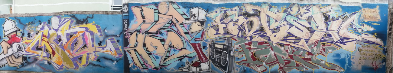 Graffiti Wall - Photo by Minu