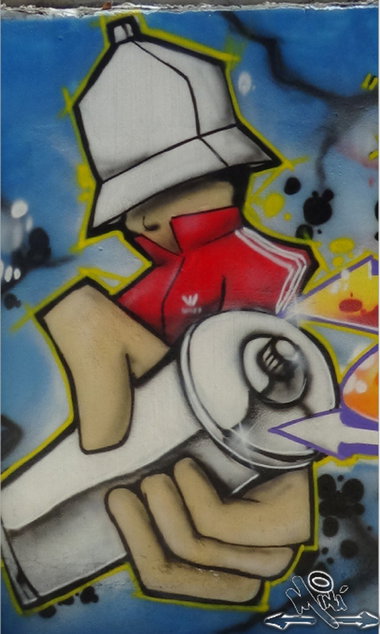 Graffiti Wall - Photo by Minu