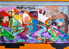 Graffiti Sketch - Photo by Minu (2020)