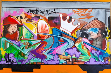 Graffiti Sketch - Photo by Minu (2020)