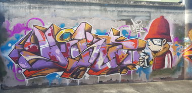 Graffiti Wall - Photo by Minu