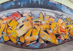 Graffiti Wall - Photo by Minu (2019)