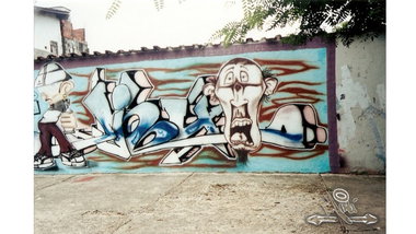 Graffiti Wall - Photo by Minu